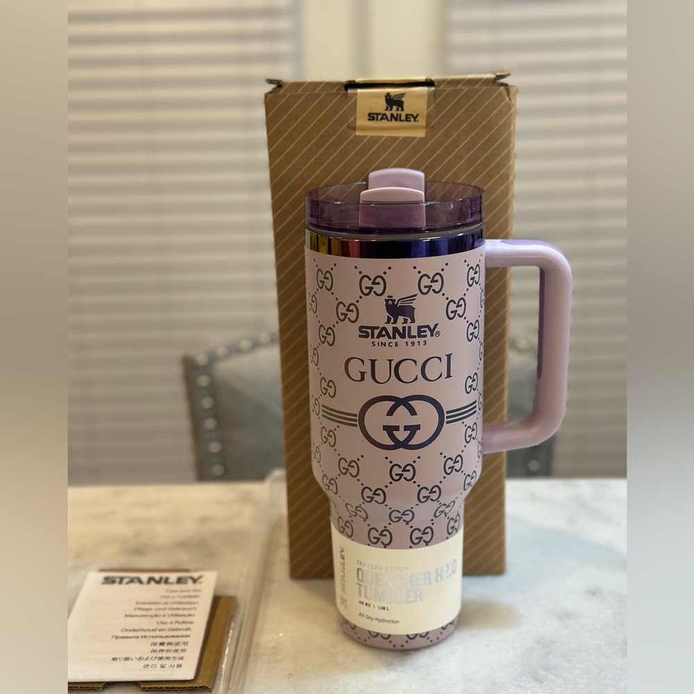 Stanley GUCCI Unique Collaboration 40oz Purple Tumbler